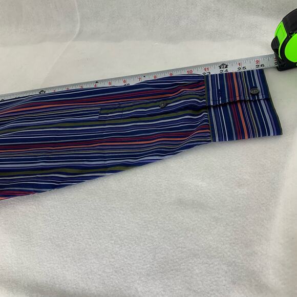 Banana Republic Multicolored Striped Button Down Shirt - Picture 5 of 7